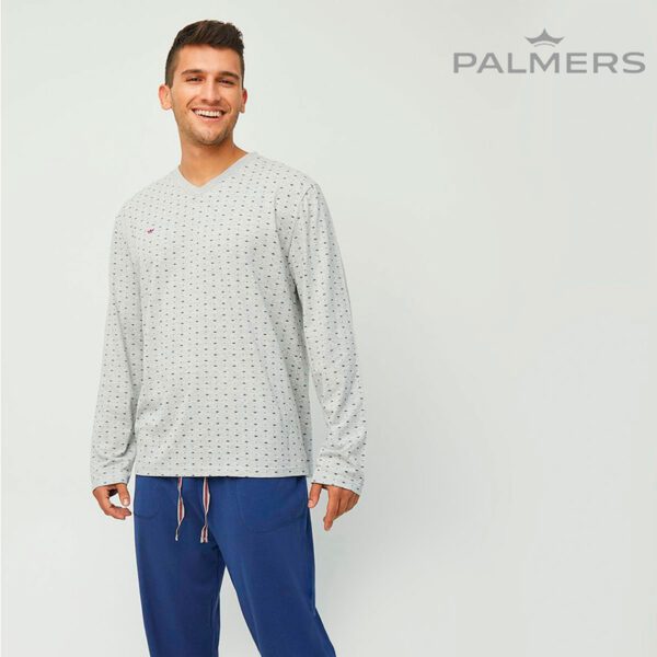 82525-Pijama-Jersey-Palmers-Gris